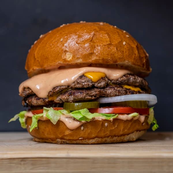 Truffle Mushroom Burger
